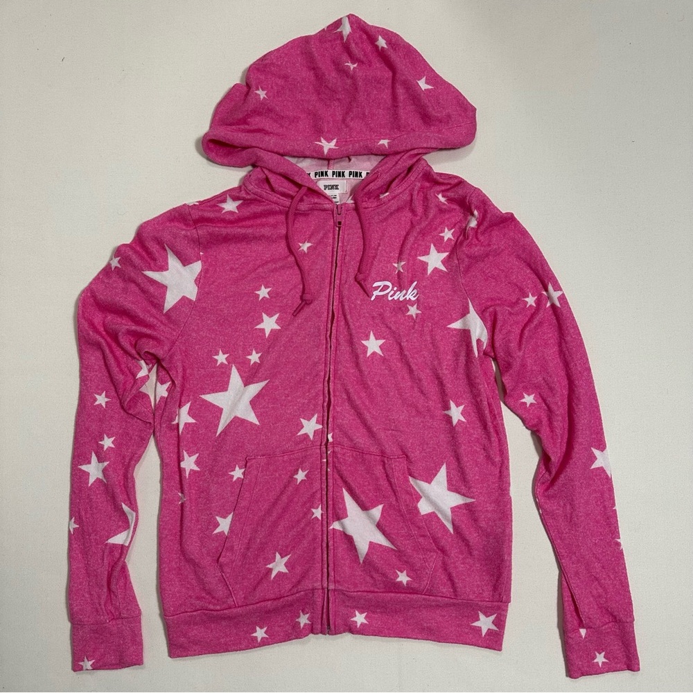 PINK by Victoria’s Secret Lightweight Pink Women’s Hoodie Size Small